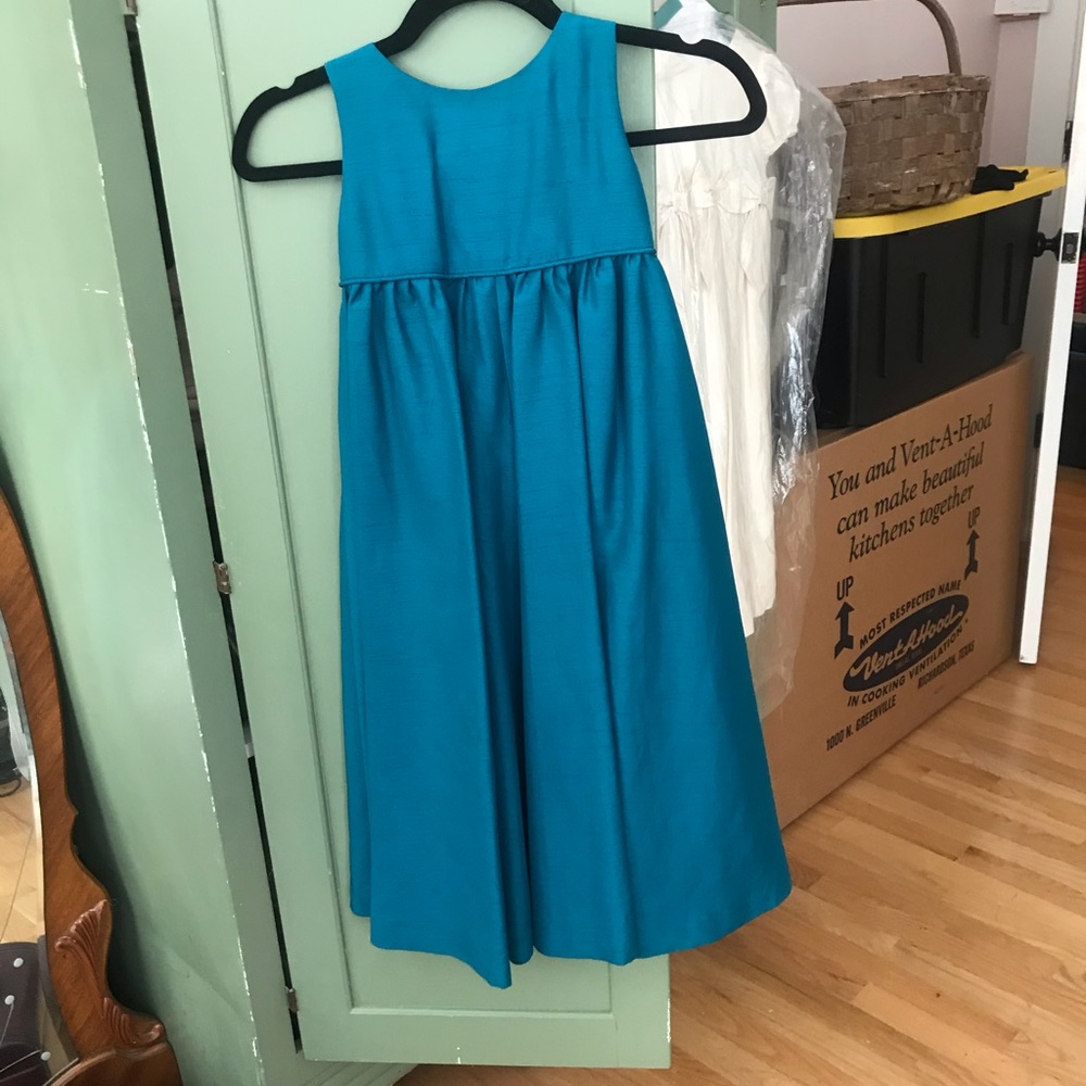 Little girls flower girl dress, wedding dress.